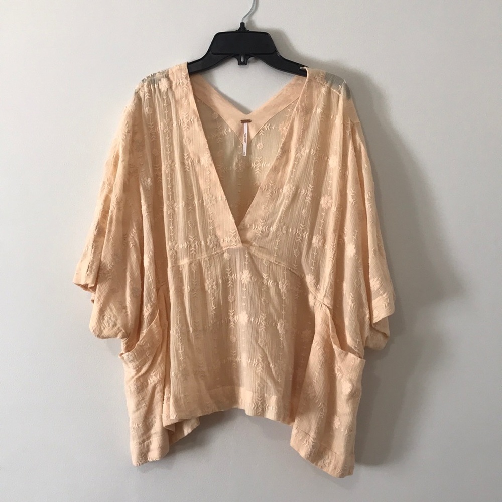 Kimono Style Top with Pockets